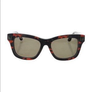 Valentino sunglasses. Camo, tortoiseshell look.